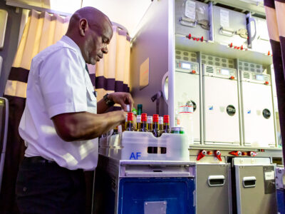 Best flight attendant ever!