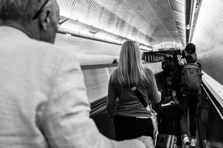 First metro station experience