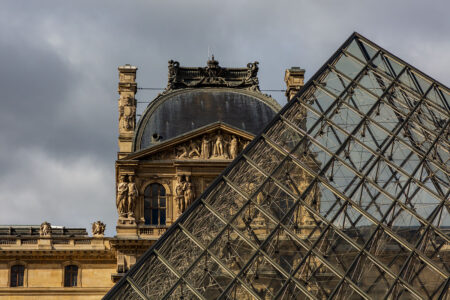 Louvre Pyramid and Palace