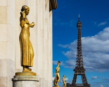 Trocadero and Tour Eiffel