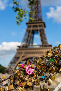 Love locks everywhere