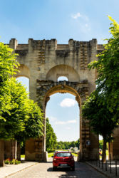 At the end of Rue du Connétable there is a gate to the domain. It's about a 2.5 km walk to the domain from the train station - IF you follow directions. We wandered a bit!