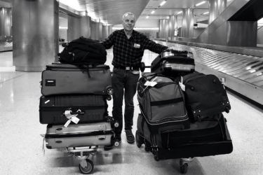 MARCH - Mad dash home from Paris; packed up an entire apartment in 4 hours, grabbed a taxi, flew home on a nearly empty Air France A380 and arrived at an eerily empty LAX