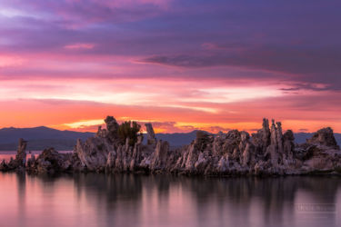JULY - A short trip to the east side with my friend Dana - we were treated to amazing sunsets on Mono Lake